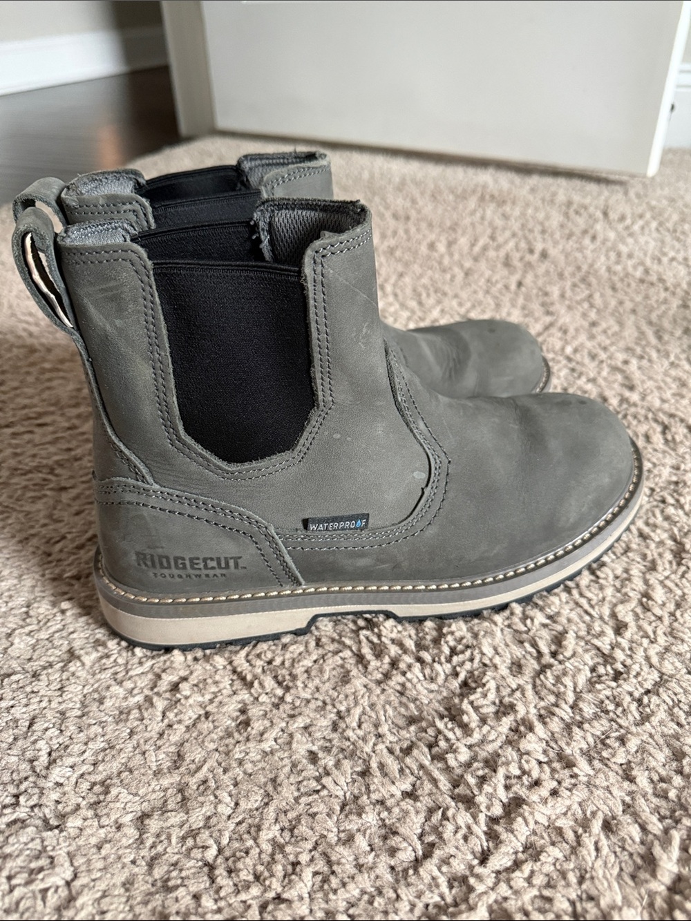Waterproof Ridgecut Boots— Gray